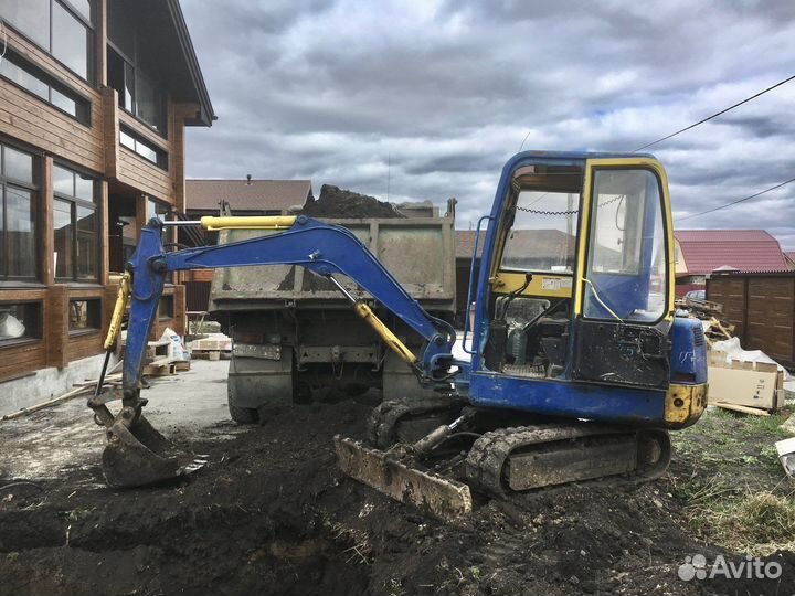 Мини-экскаватор Kobelco SK027, 1991