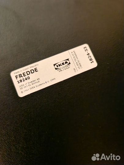 Компьютерный стол IKEA fredde черный