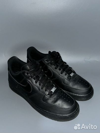Кроссовки Nike Air Force 1 Low Black оригинал