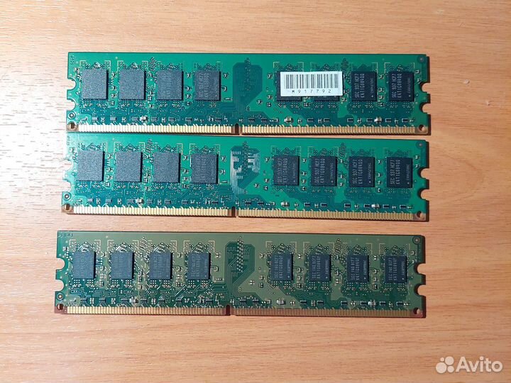 Оперативная память Samsung DDR2 dimm 2Gb