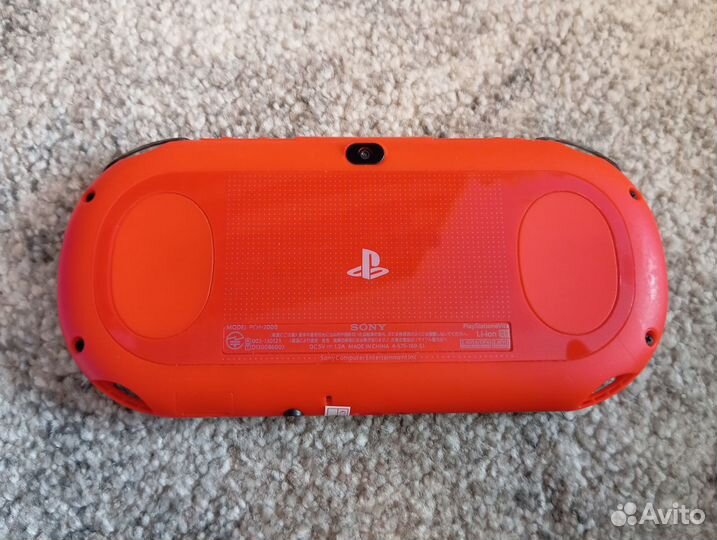 Прошитая PS Vita Slim 32Gb (Red) +игры