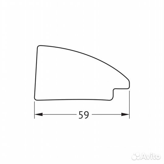Зеркало Evoform Octagon BY 7422 60x60 брашированн