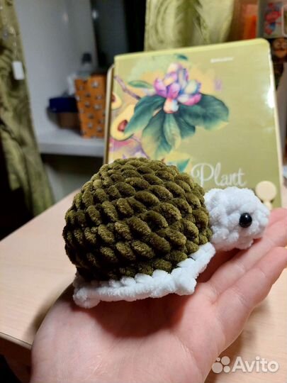 Вязаная игрушка Черепашка