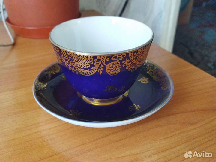 Чашка с блюдцем СССР