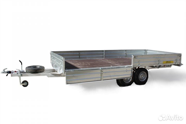 Прицеп лав 81022С 5.1 на 2.36м. борт 400мм