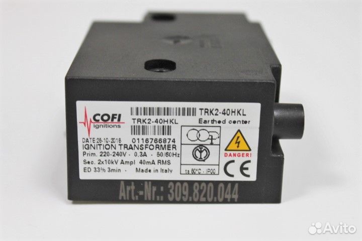 Трансформатор Cofi TRK2-40HKL 309.820.044