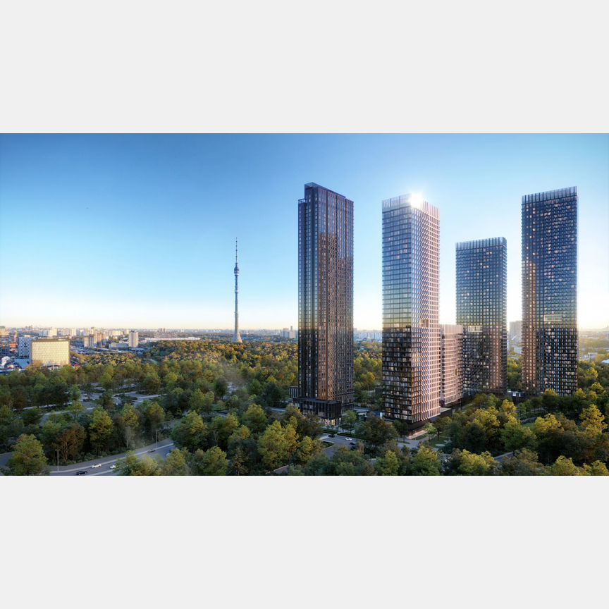 1-к. квартира, 45,4 м², 6/47 эт.