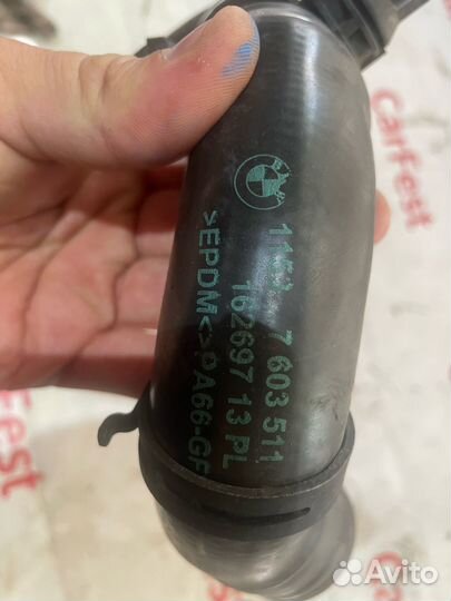 Патрубок системы охлаждения BMW F10 F30 N20