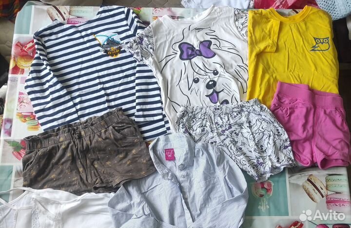 Вещи пакетом р. 122-128