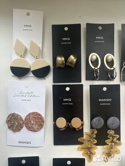 Серьги бижутерия Mango