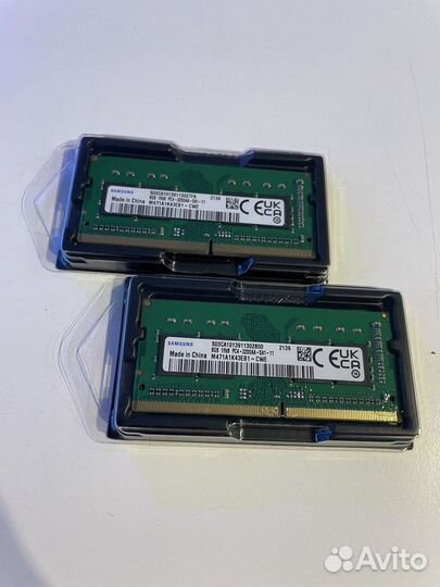 Samsung ddr4 8gb 3200mhz новая для ноутбука