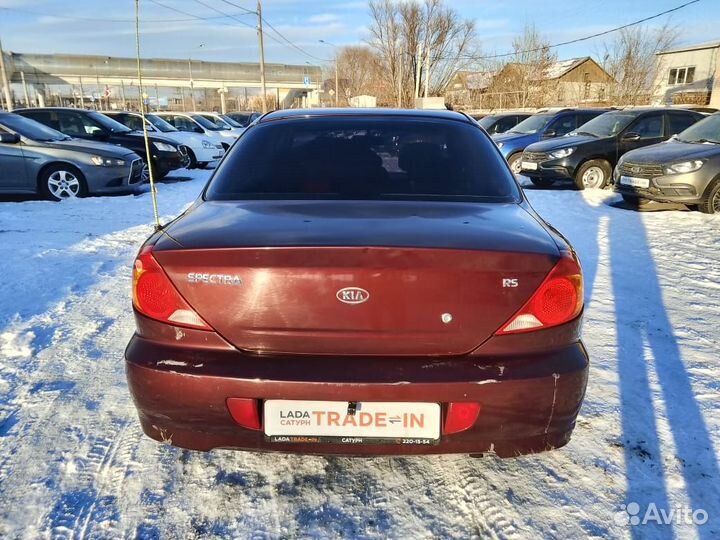 Kia Spectra 1.6 МТ, 2007, 276 206 км