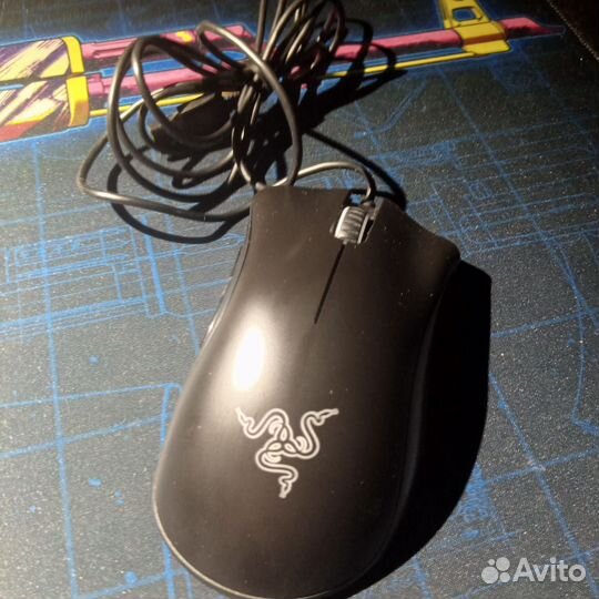 Мышь проводная Razer DeathAdder Essential черный