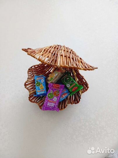 Кружки плетеные ракушки