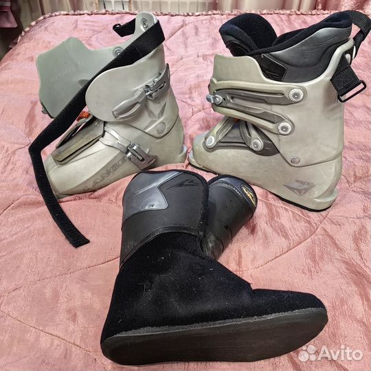 Горные лыжи детские 130 комплект