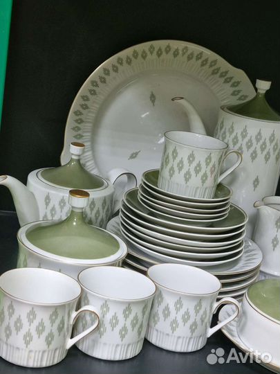 Сервиз ГДР. Чайно-кофейный