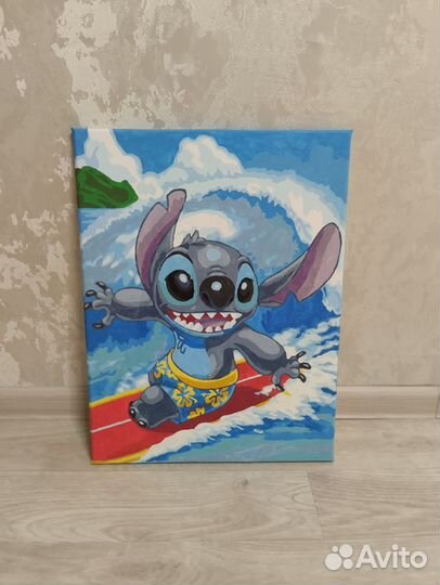 Картины по номерам раскрашенная