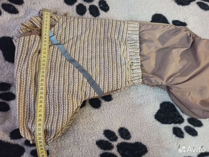 Зимний комбинезон для средних собак