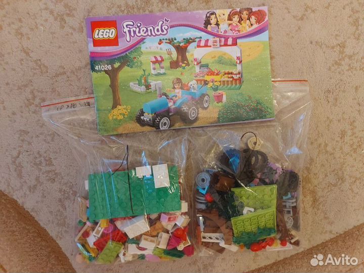 Lego Friends 41034 Летний Фургон 41026 Сбор Урожая