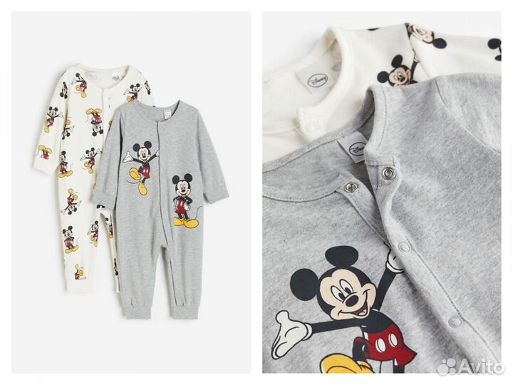 Слип комбинезон комплект 2в1 на мальчика H&M 80 86