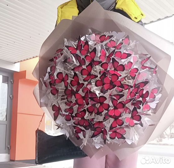 Букет из бабочек