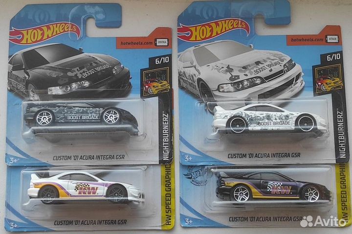 Hot Wheels подборка JDM Honda/Acura