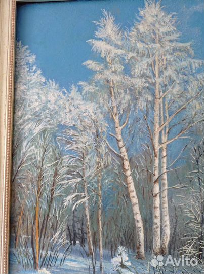 Картина маслом на холсте 