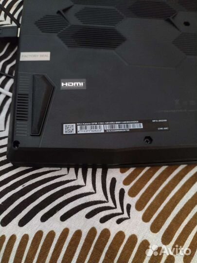 Игровой ноутбук msi katana