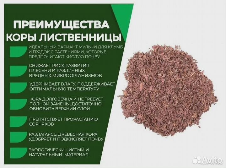 Кора лиственницы