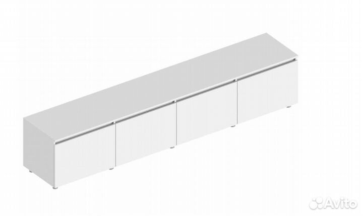 Тумба под тв белая