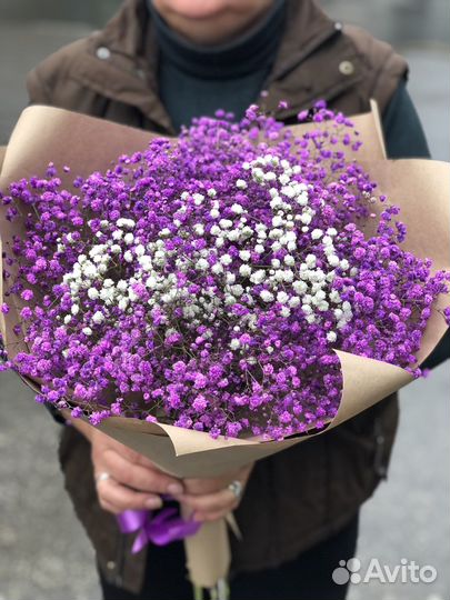 Букет из гипсофилы