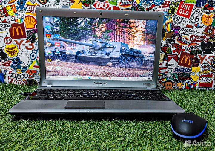 Ноутбук Samsung на SSD для учебы и работы