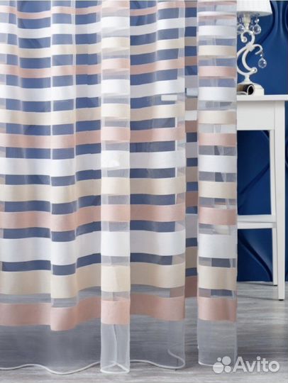 Новый тюль Турция готовый 4 метра