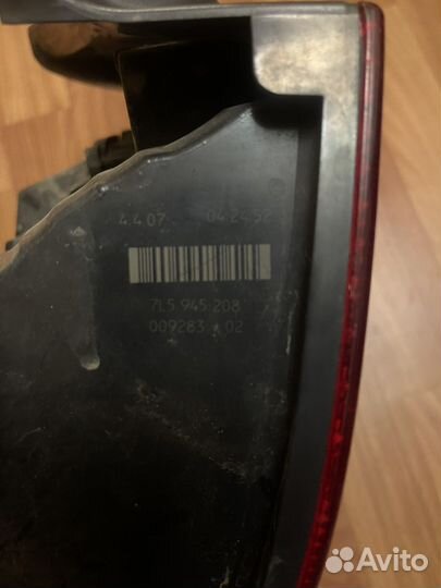 Фонарь задний правый porsche cayenne