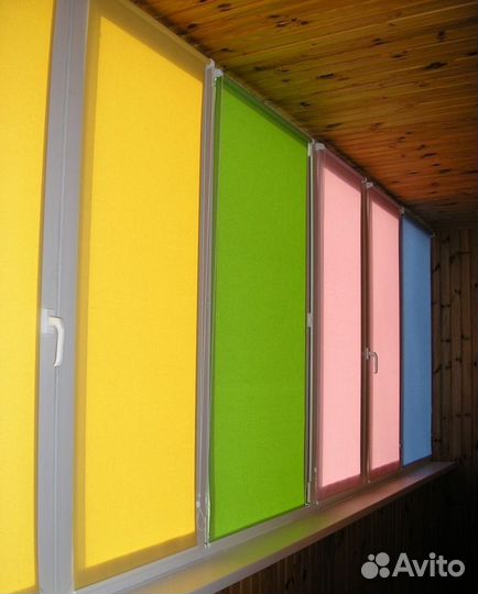 Рулонные шторы на окна по вашим размерам