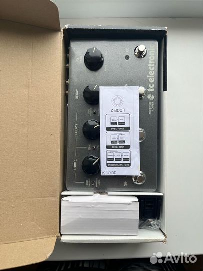 Гитарная педаль - лупер TC Electronix Ditto x4