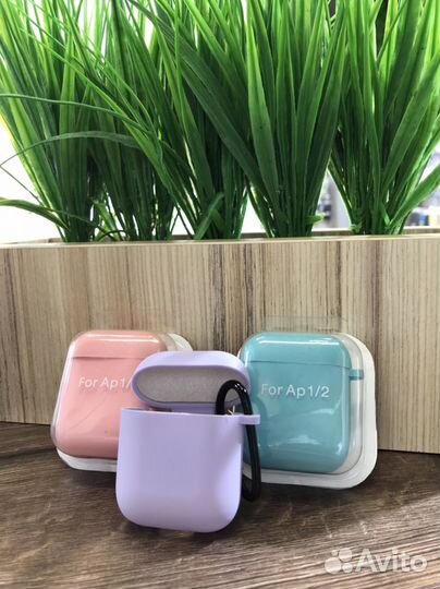 Чехол Silicone case для AirPods 2
