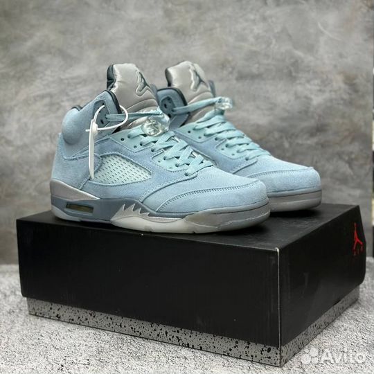 Кроссовки Air Jordan 5 Blue Bird