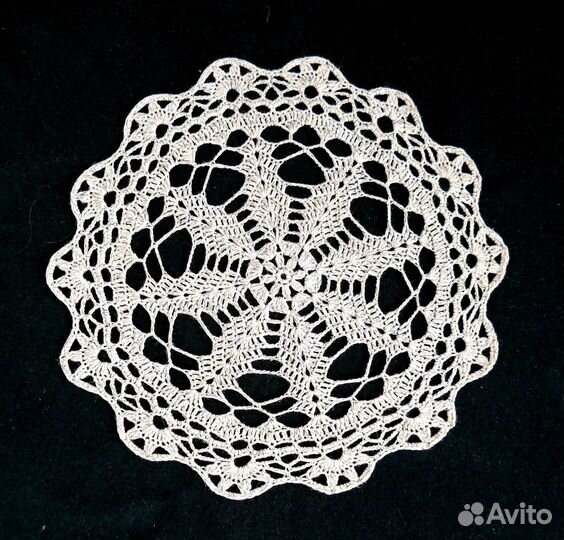 Салфетки вязаные ручная работа