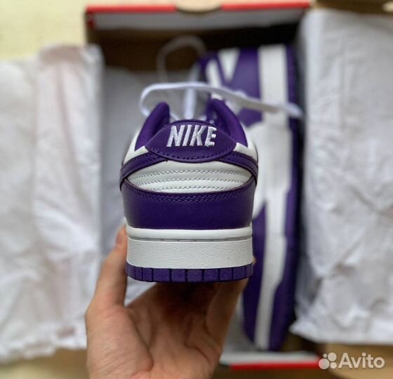 Кроссовки Мужские Nike Dunk Low Court Purple