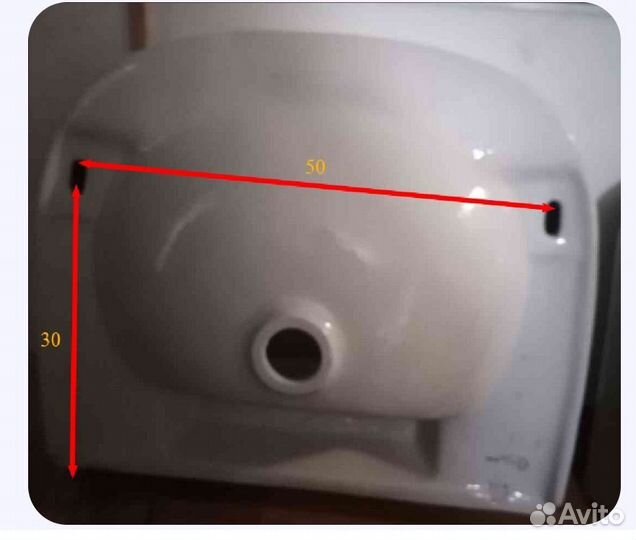 Раковина в ванную бу