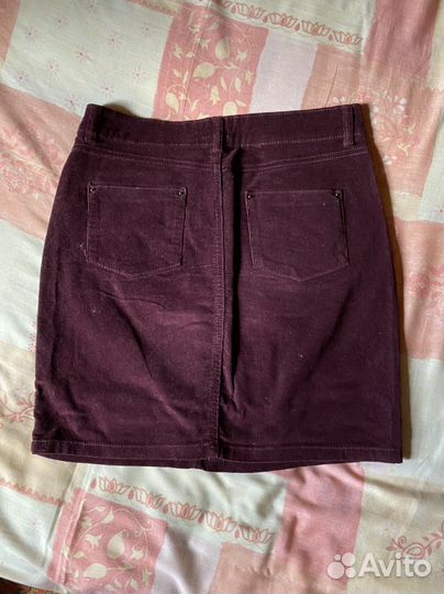 Джинсовая юбка 44 размер