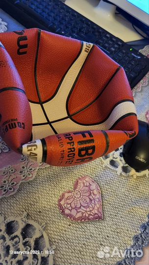 Мяч баскетбольный Molten B6G4500 №6, оранжевый