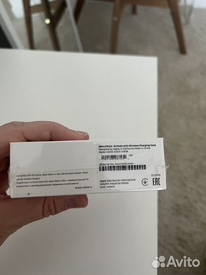 Airpods 2 оригинал новые запечатанные