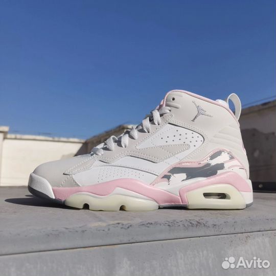 Nike air jorda 6 MVP shy pink розовые оригинал