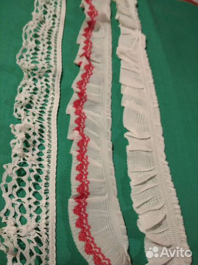 Шитьё, кружева и тесьма