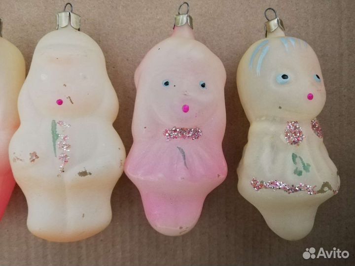 Елочные игрушки из набора Незнайка