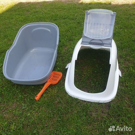 Закрытый туалет для кошек