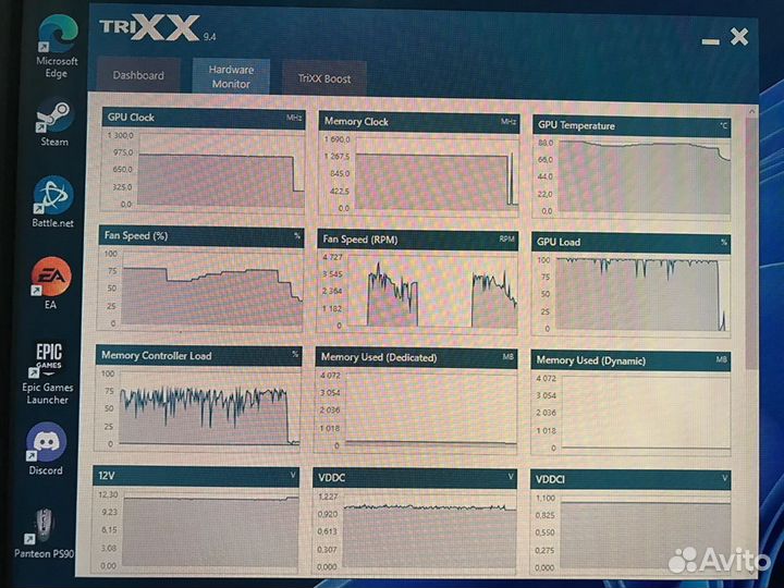 Видеокарта R9 290x 4gb Sapphire