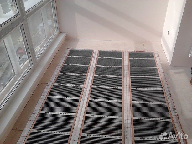 Инфракрасная пленка -теплый пол ширина 1м